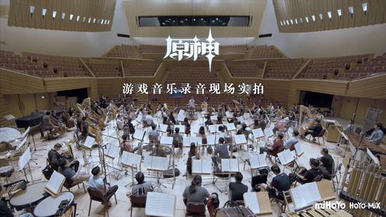 上海交响乐团录音现场